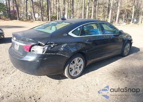 2017 Chevrolet Impala Ls из США, поврежденный, VIN 1G11Z5SA8HU118310